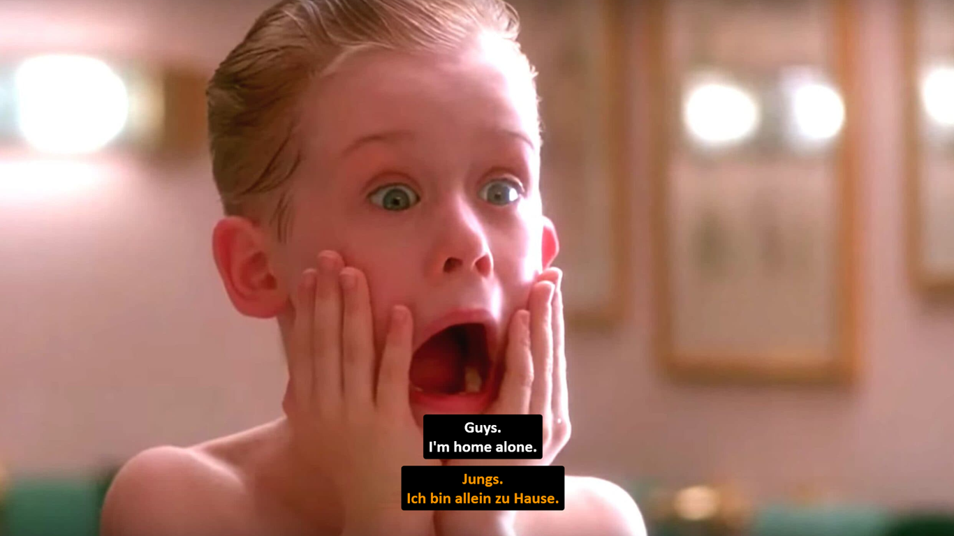 Live Subtitles Home Interface